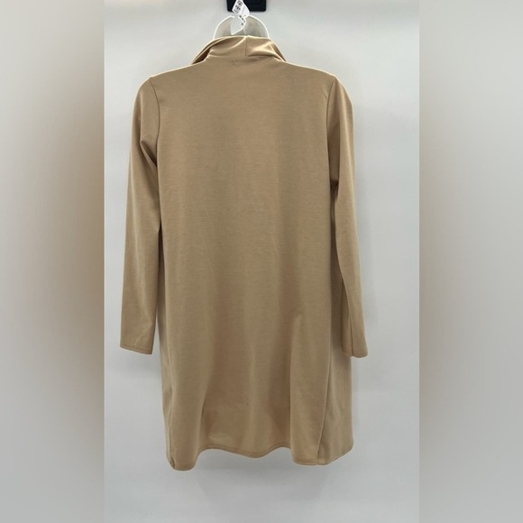 Boohoo Camel Waterfall Jacket Size 2 - Picture 6 of 6
